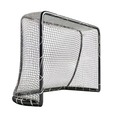 Hockey goal isolated on transparent background.