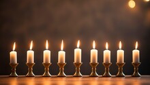 Menorah 7 Candles Free Stock Photo - Public Domain Pictures