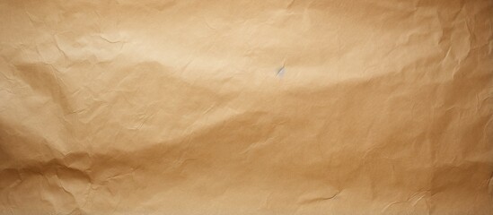 Poster - Texture of crumpled vintage paper isolated pastel background Copy space
