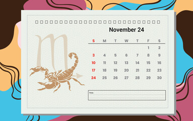 November 2024 calendar
