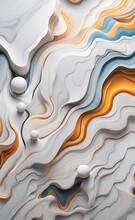 Abstract Marble Mural Wallpaper, Generative AI