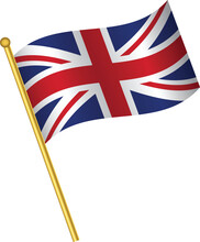 United Kingdom  Flag Vector Illustration Eps10.