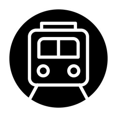 Sticker - Solid Train icon