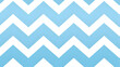 A blue and white chevroned pattern with a light blue waves