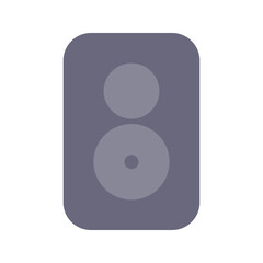 Poster - speaker flat icon