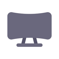 Sticker - tv flat icon