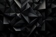 Abstract Geometric Black Background