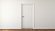 © GulArt - White door in a white wall