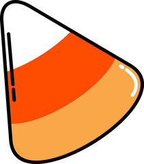 Sticker - Candy corn icon