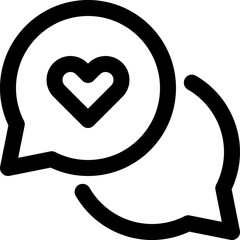 Sticker - chat box icon