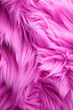 vertical abstract background texture of fluffy pink fur