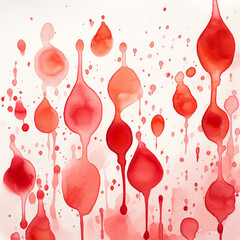 abstract drops shaped watercolor background ,background for text or presentation.