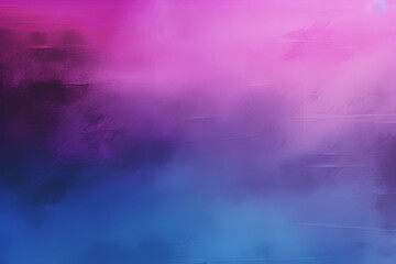 Wall Mural - Slate Blue, Dark Orchid and Very Dark Magenta Colored Vintage Abstract Painted Background With Space for Text or Image. Can Be Used as Horizontal Header or Banner Orientation.
