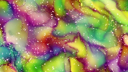 Wall Mural - Abstract colorful holographic animation. Multicolor liquid gradient background. Beautiful gradient texture, Moving abstract multicolored background
