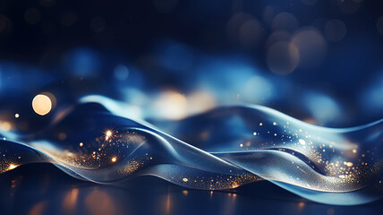 Wall Mural - festive celebration holiday christmas, new year, new year's eve background banner. generative ai