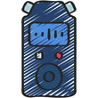 Digital Audio Recorder Icon