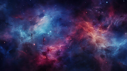 Wall Mural - nebula backdrop, bright color, ultra realistic. generative ai
