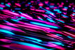 Abstract neon lights background 3d render