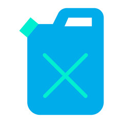 Sticker - Flat Fuel icon