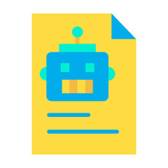 Sticker - Flat Documents icon