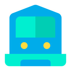 Sticker - Flat Train icon