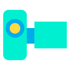 Sticker - Flat Video Recording icon