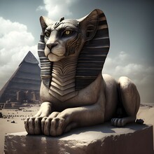 Sphinx With A Mouse Head 