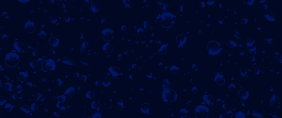 dark blue water splashes texture art vector background cover design, poster, cover, banner, flyer, c