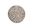 Stones seamless in circle paaterns top view on floor for decorative isolated on white background , clipping path