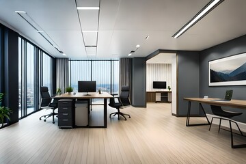 Wall Mural - modern office interior