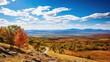 © Emma - An Expansive Autumn Landscape Rolling Hills Covered In