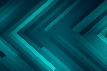 Wall Mural - Abstract Teal Background. Geometric Arrow Illustration for Banner, Digital Printing, Postcards or Wallpaper Concept Design.