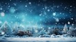 © carballo - christmas snowy background with snow