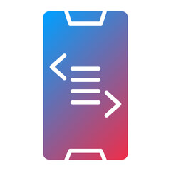 Poster - Vector Design Smartphone Coding Icon Style