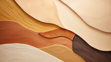 Abstract Texture Background Design In Beautiful Terracotta Color.