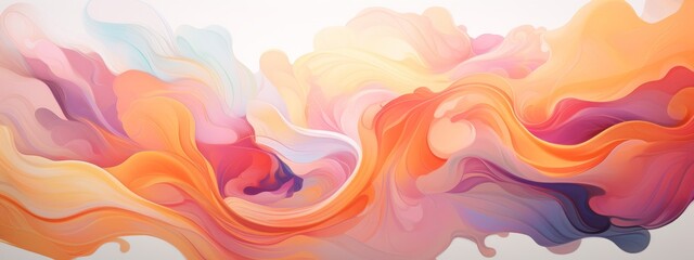 Wall Mural - Modern Abstract Background with Light Colors and Copy Space