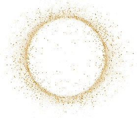 Wall Mural - gold glitter shiny swirl