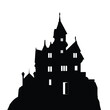 Creepy Castle silhouette
