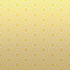 Wall Mural - Background with decorative floral ornament