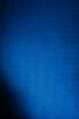 Wall Mural - blue fabric texture background, abstract, closeup texture of cloth