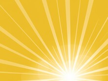 Background With Yellow Rays