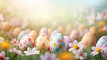 Easter, Egg, Holiday, Eggs, Spring, Grass, Decoration, Celebration, Color, Colorful, Green, Nature, Season, 