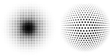 Halftone Dot Tone Grunge Effect Abstract Pattern Texture Vector Graphic Retro Illustration.gradient Geometric Element Art Shape Modern Creative Pop Wallpaper Vintage Monochrome Print Frame