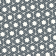 Canvas Print - Vector seamless pattern. Modern stylish texture. Repeating geometric background
