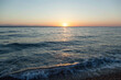 Kemer Resort Town Mediterranean Sunrise With Colorful Waves