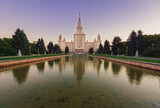 Fototapeta Natura - Stalin architecture in Moscow city