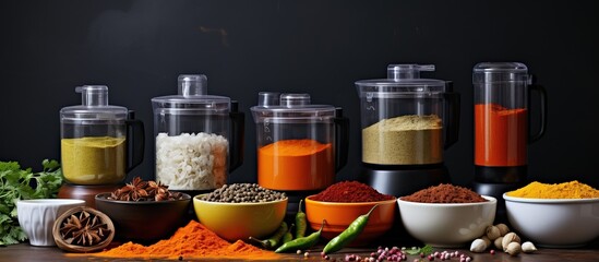 Modern cooking spices idea for kitchen appliances