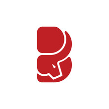 Letter B And Bull Modern Logo Designs