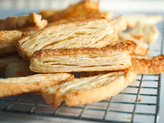 Wall Mural - sugar crust puff pastry sticks