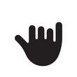 © Sahudi - Hand icon symbol vector image. Illustration of the human finger design image